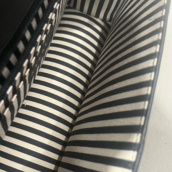 Chanel Black Chevron Leather Envelope Bag GHW - Picture 12 of 15